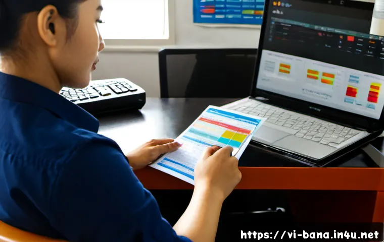 Home 17 비즈니스 애널리스트 업무 흐름 최적화 - Photorealistic Vietnamese business analyst in a modern Ho Chi Minh City office, calmly organizing a ...